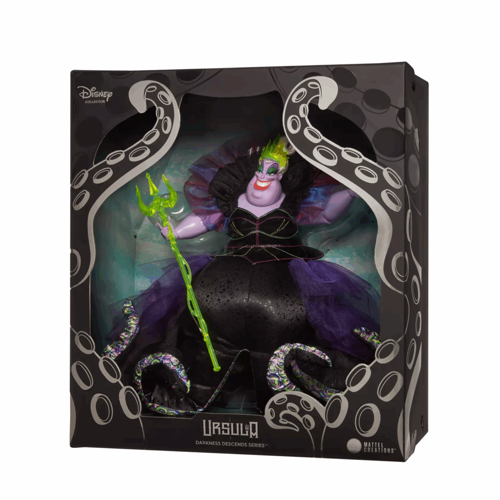 Ursula Collector Doll by Mattel – The Little Mermaid – Darkness Descends Series (in box)