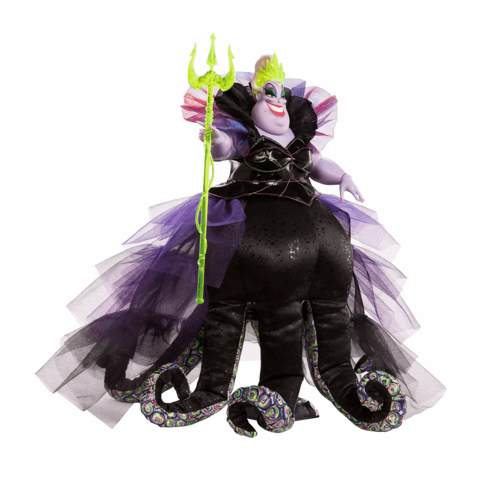 Ursula Collector Doll by Mattel – The Little Mermaid – Darkness Descends Series (side)