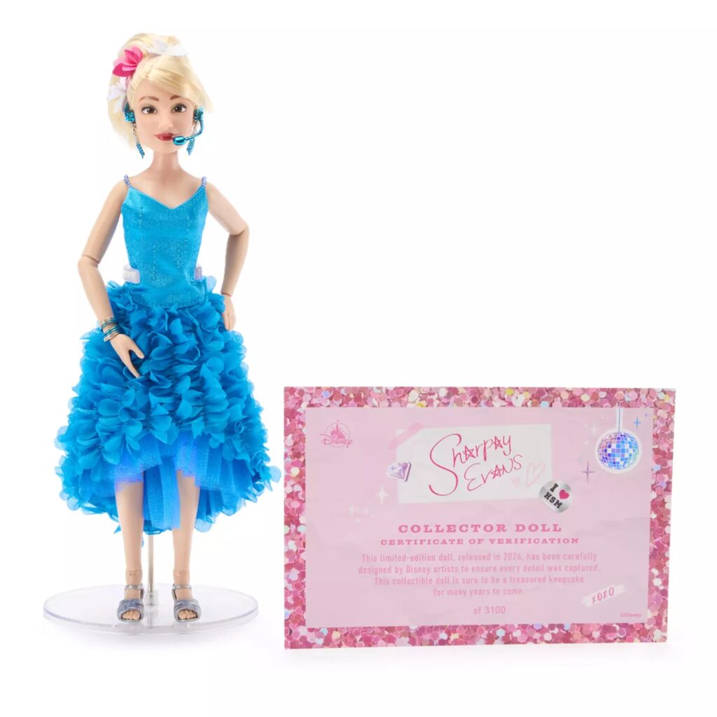 Sharpay Evans Limited Edition Collector Doll – High School Musical 20th Anniversary – 11'' (certificate of verification)