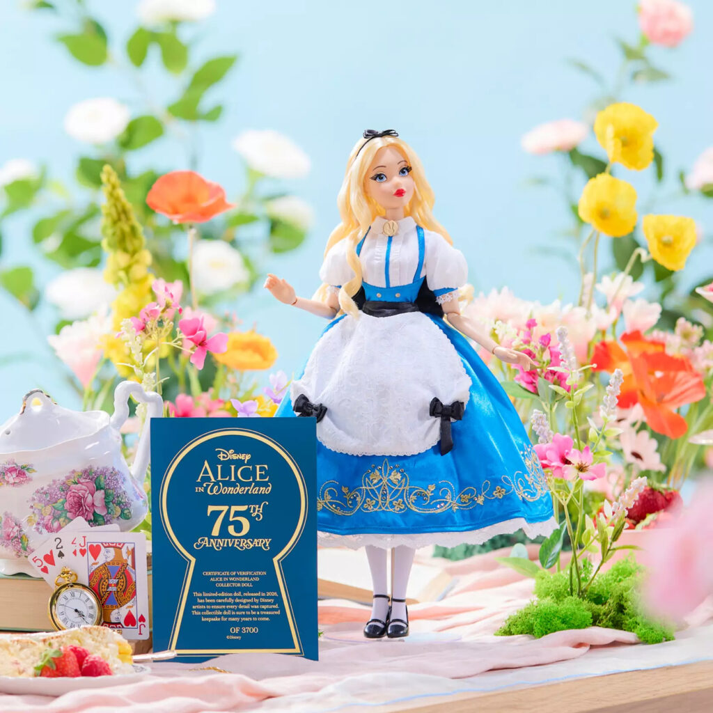 Alice in Wonderland 75th Anniversary Limited Edition Doll (Certificate of Verification)
