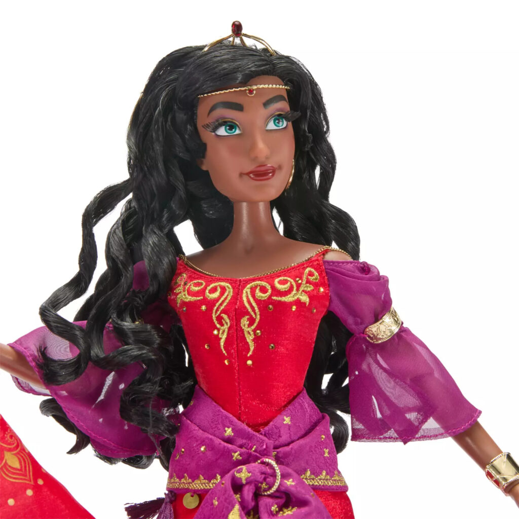 Esmeralda Limited Edition Doll – The Hunchback of Notre Dame 30th Anniversary – 16'' (close-up of face)