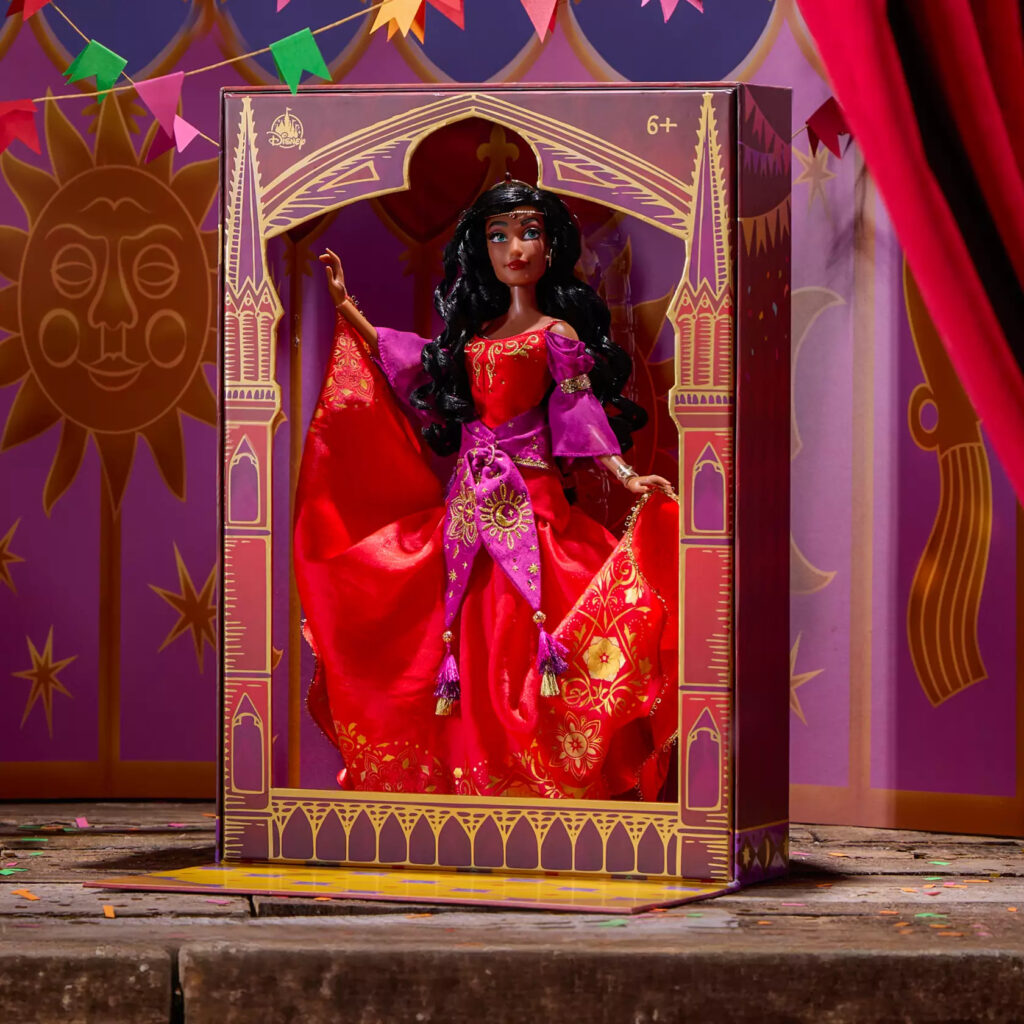 Esmeralda Limited Edition Doll – The Hunchback of Notre Dame 30th Anniversary – 16'' (box window)