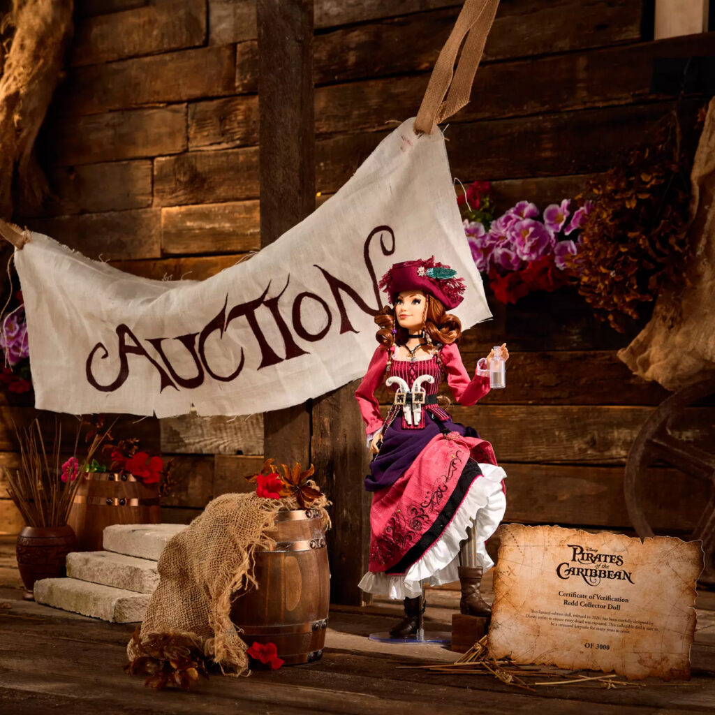 Redd Limited Edition Doll – Pirates of the Caribbean – 16'' (Certificate of Verification)