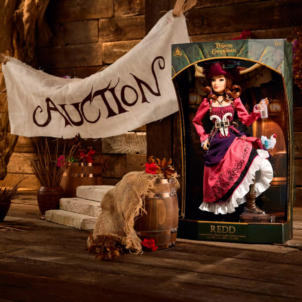 Redd Limited Edition Doll – Pirates of the Caribbean – 16'' (box)