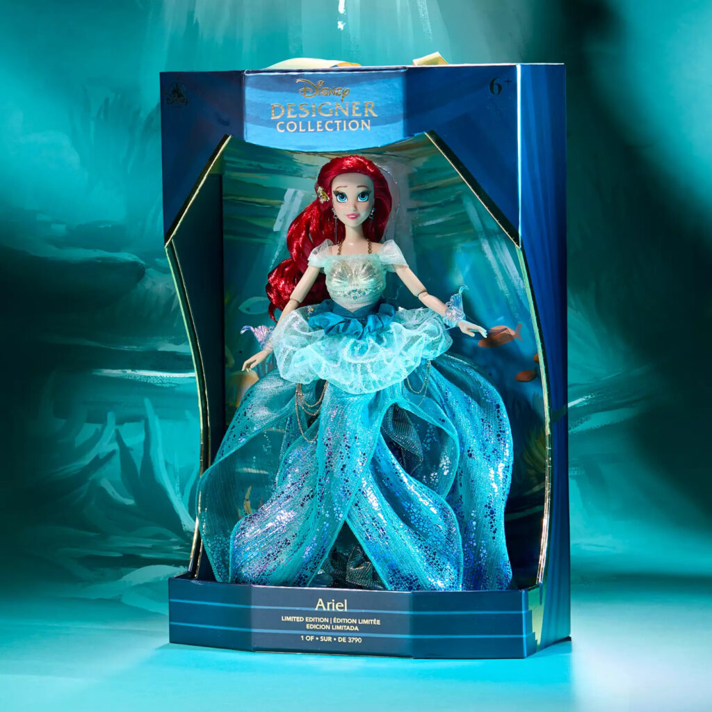 Ariel Limited Edition Doll – The Little Mermaid – Disney Designer Collection – 11 1/2'' (in box)