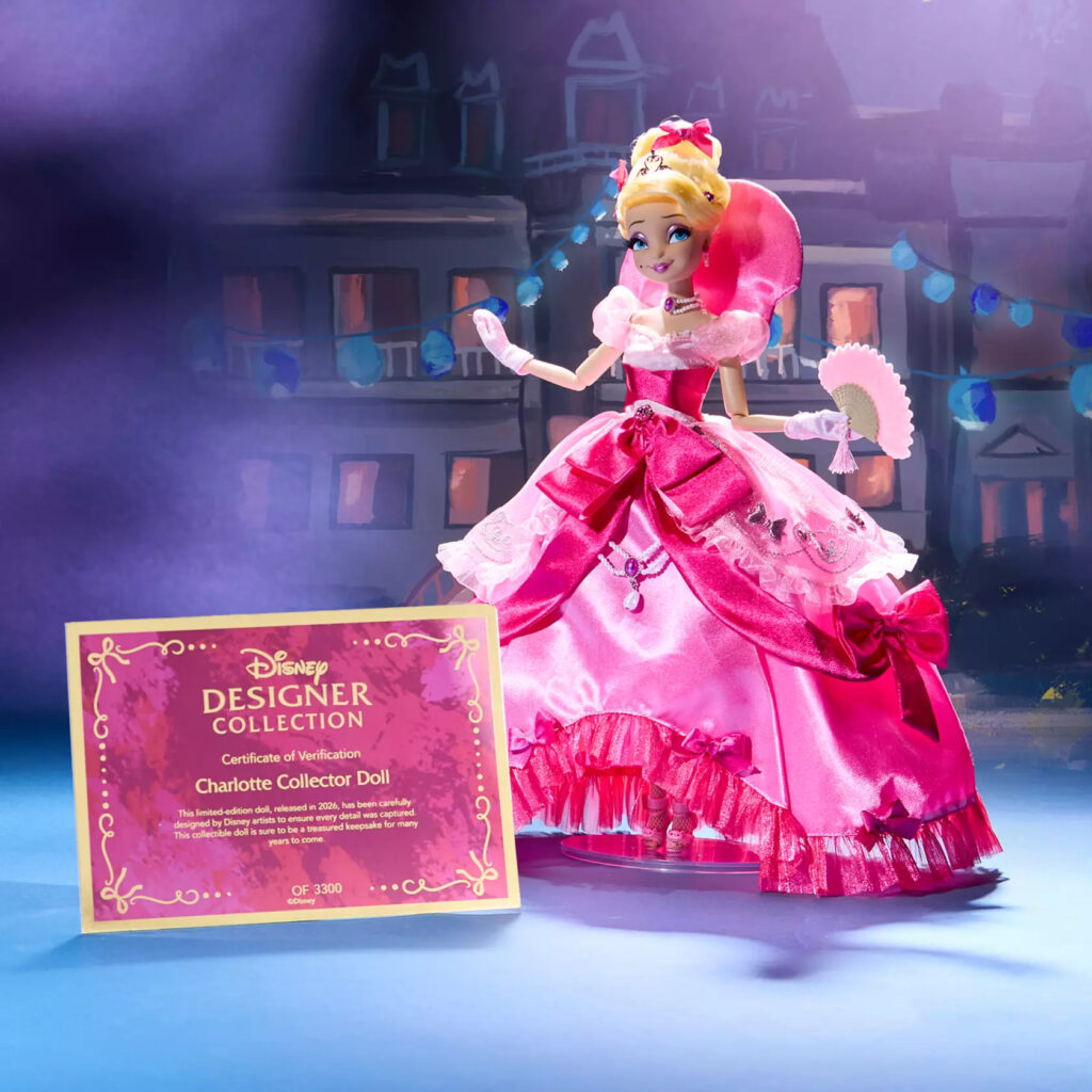 Charlotte Limited Edition Doll – The Princess and the Frog – Disney Designer Collection – 11 1/2'' (Certificate of Verification)