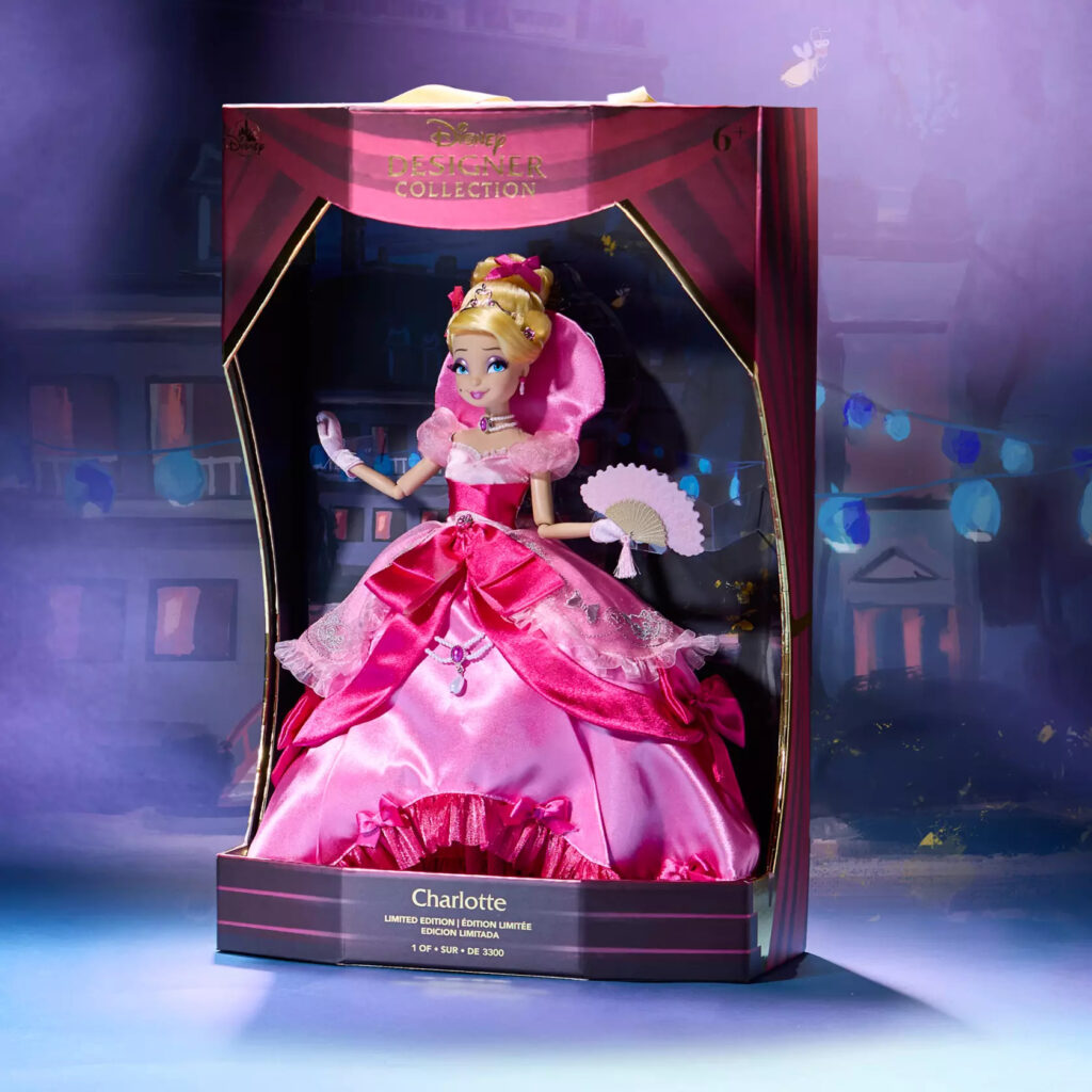 Charlotte Limited Edition Doll – The Princess and the Frog – Disney Designer Collection – 11 1/2'' (in box)
