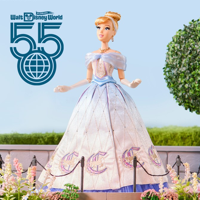 Cinderella Limited Edition Doll Walt Disney World 55th Anniversary